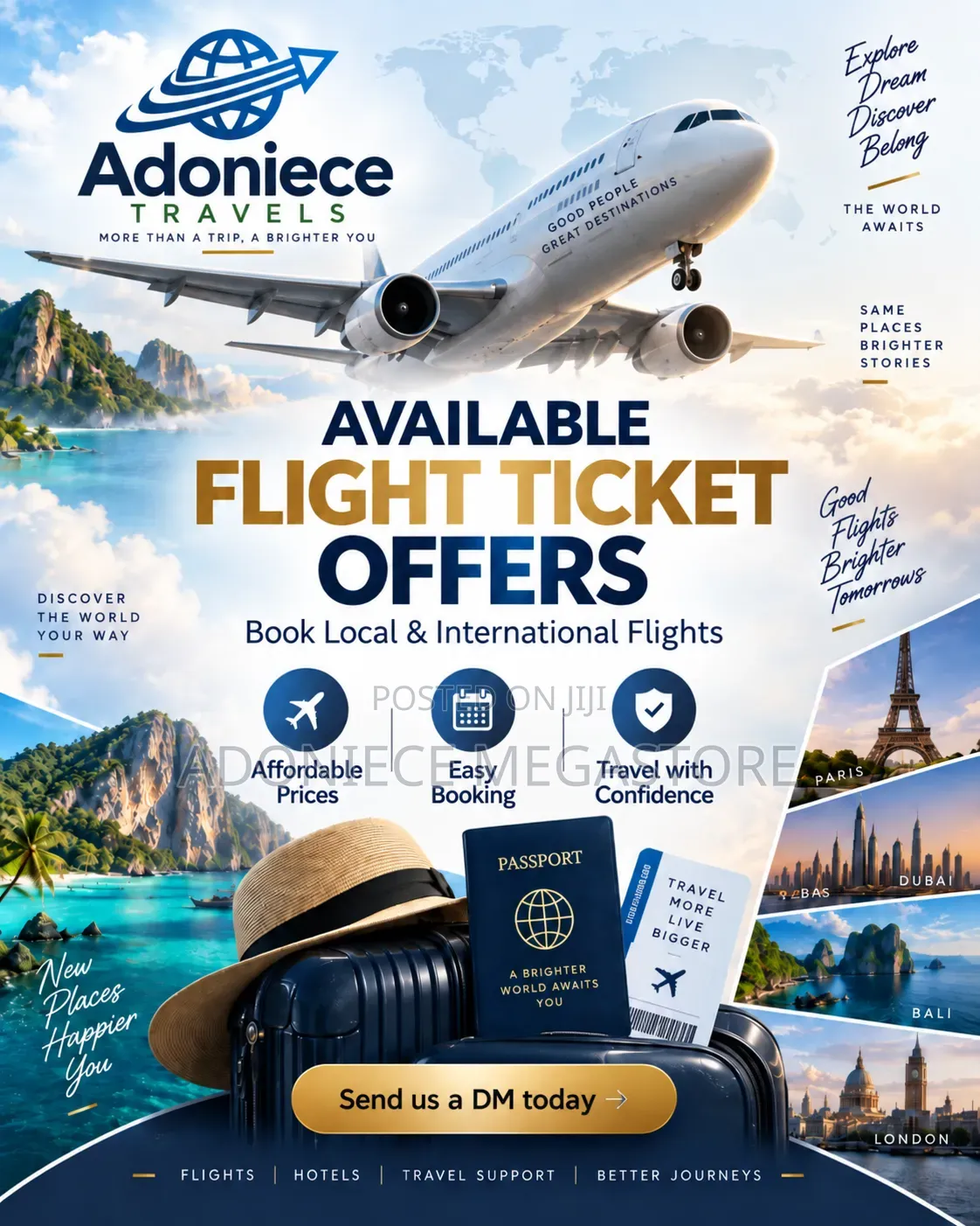 Flight Booking to Any Destination
