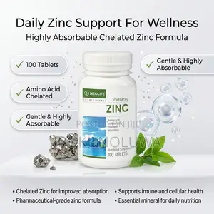Chelated Zinc 100 Tablet - Bone Muscle Support