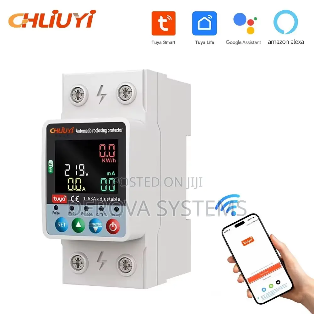 WiFi Smart Energy Meter Circuit Breaker