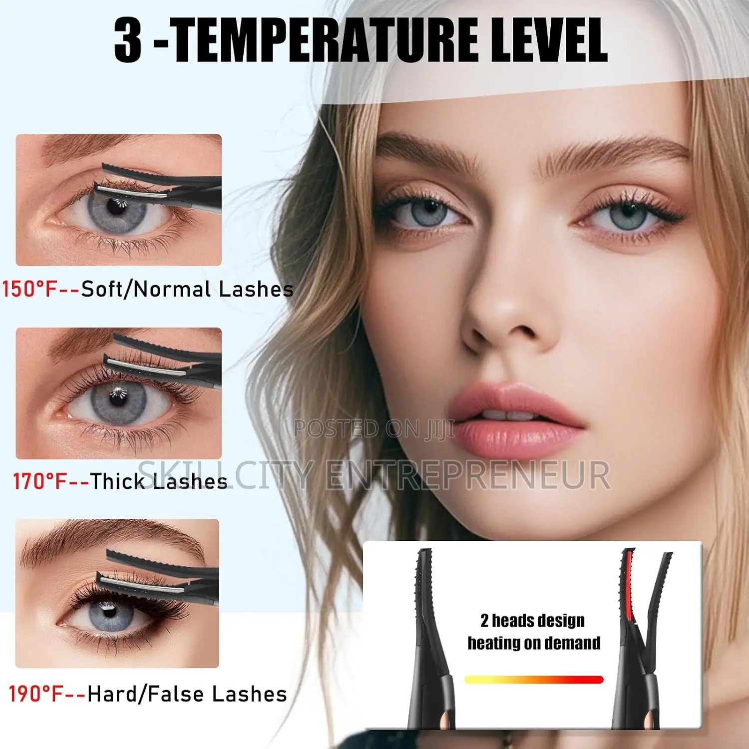 Rechargeable Eyelash Curler