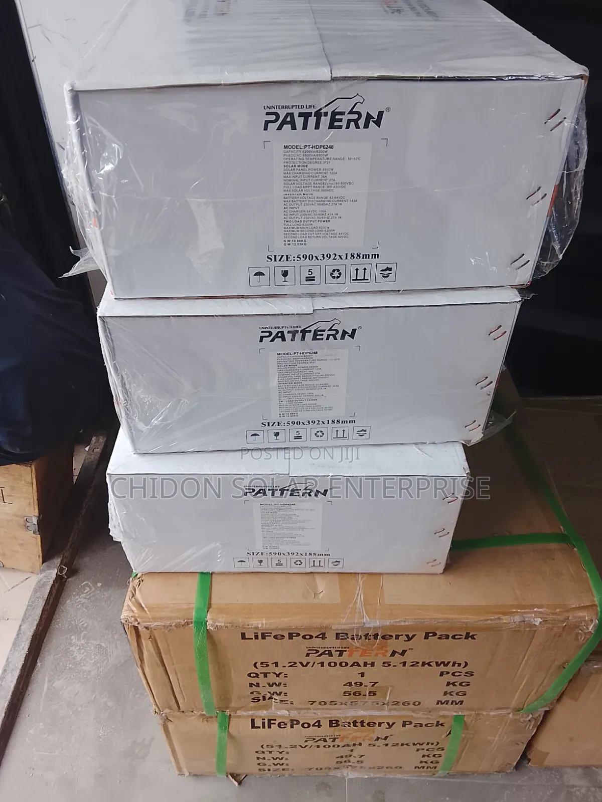 6.2kva 48v Pattern Hybrid Inverter