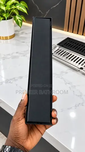 Black Quality Floor Drain 60cm