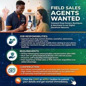 Field Sales Agents (Market Foot Soldiers)