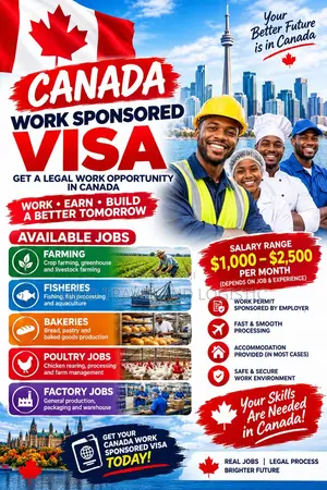 Canada Work Sponsorship Visa