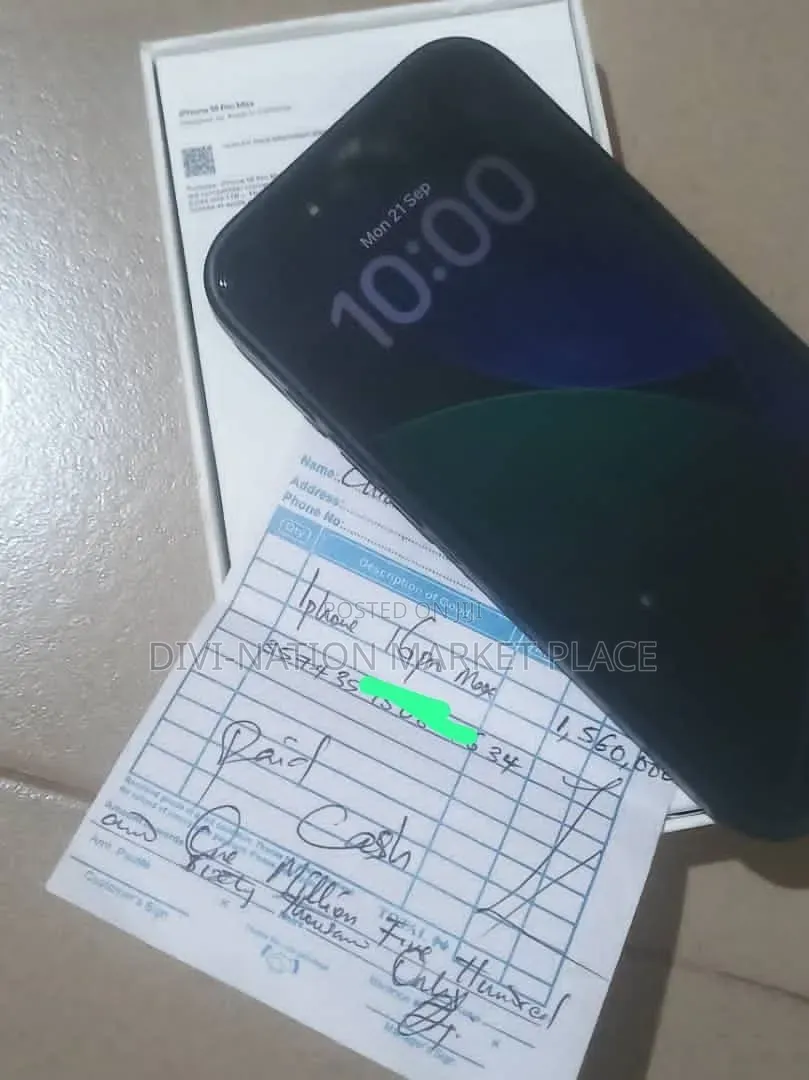 Apple iPhone 16 Pro Max 256 GB White
