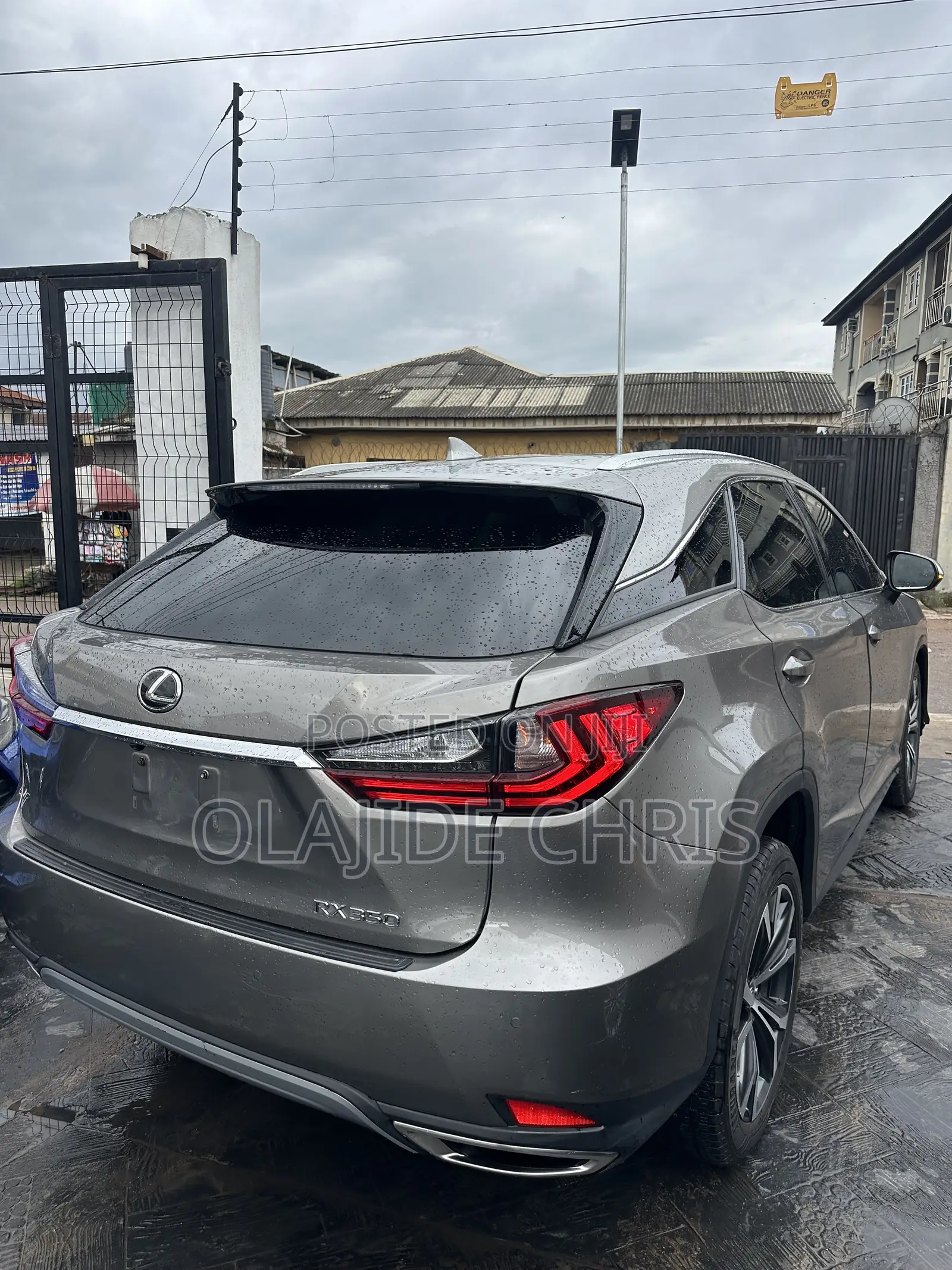 Lexus RX 350 4WD 2021 Gray