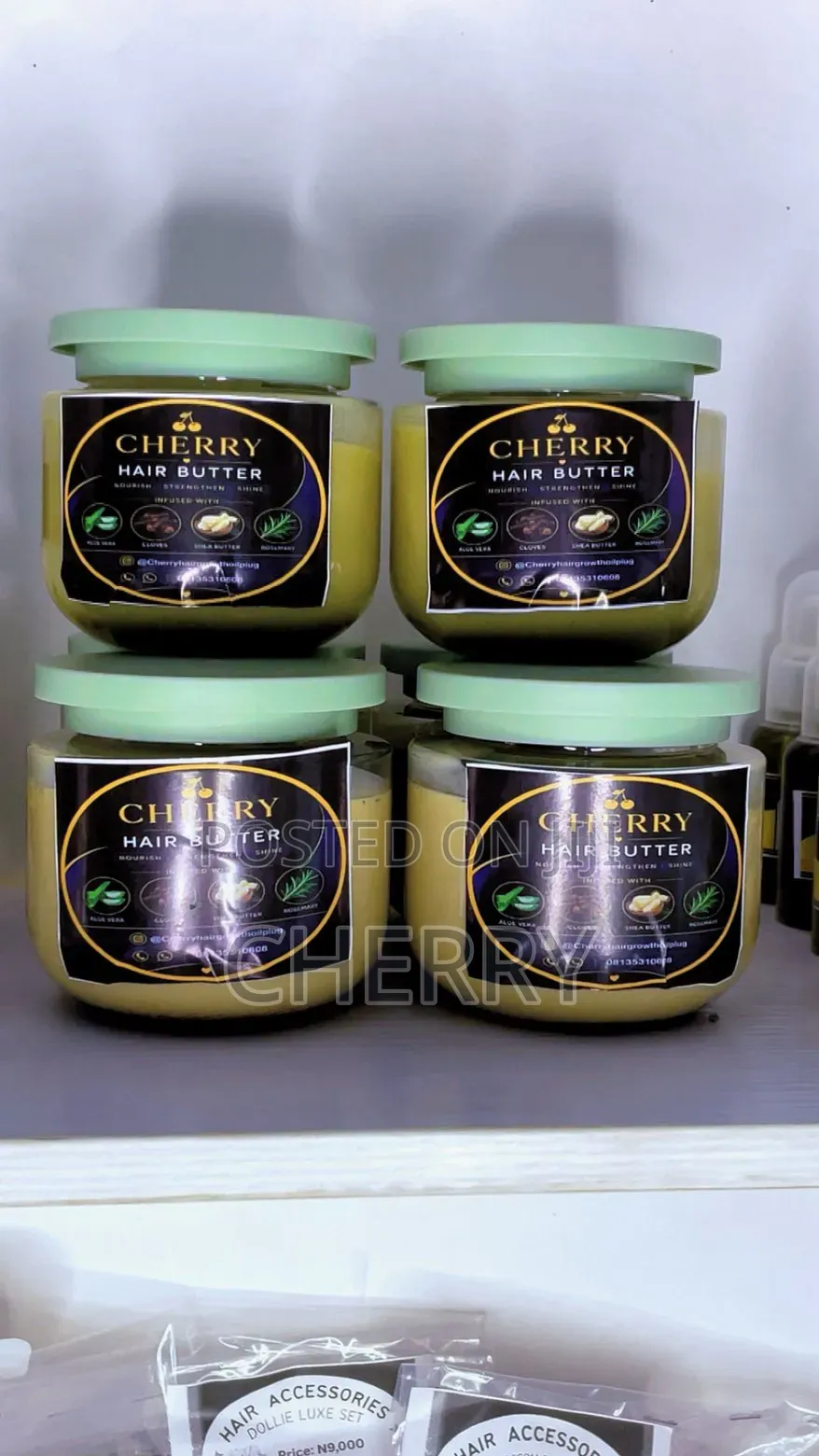 Cherry Hair Growth Butter