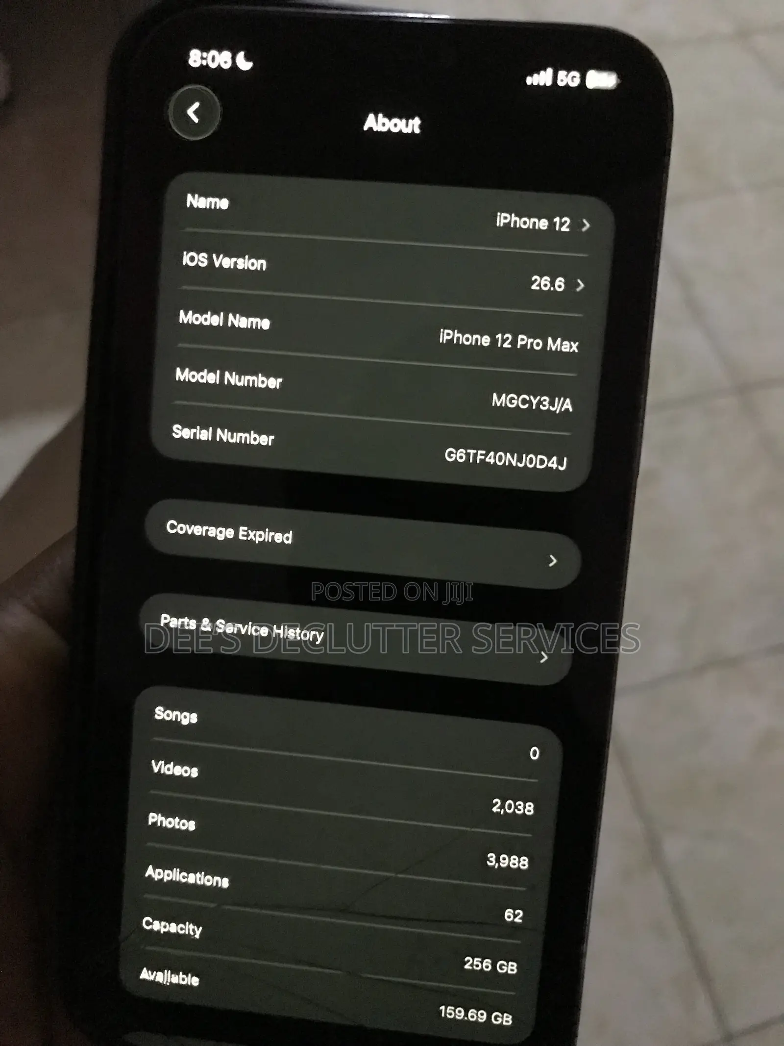 Apple iPhone 12 Pro Max 256 GB Black