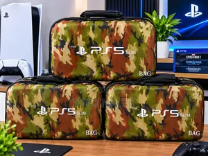 Camouflage PS5 Slim Bag Easy to Carry