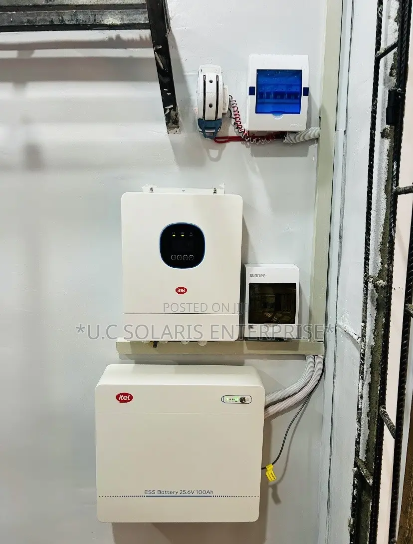 Itel 3kva and 2.5kwh Setup