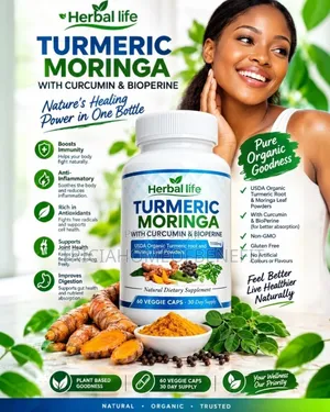 Turmeric + Moringa Capsules