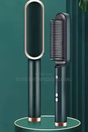 2-in-1 Hair Styling Comb Straightener