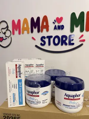 Aquaphor Healing Ointment and Diaper Rash Cream