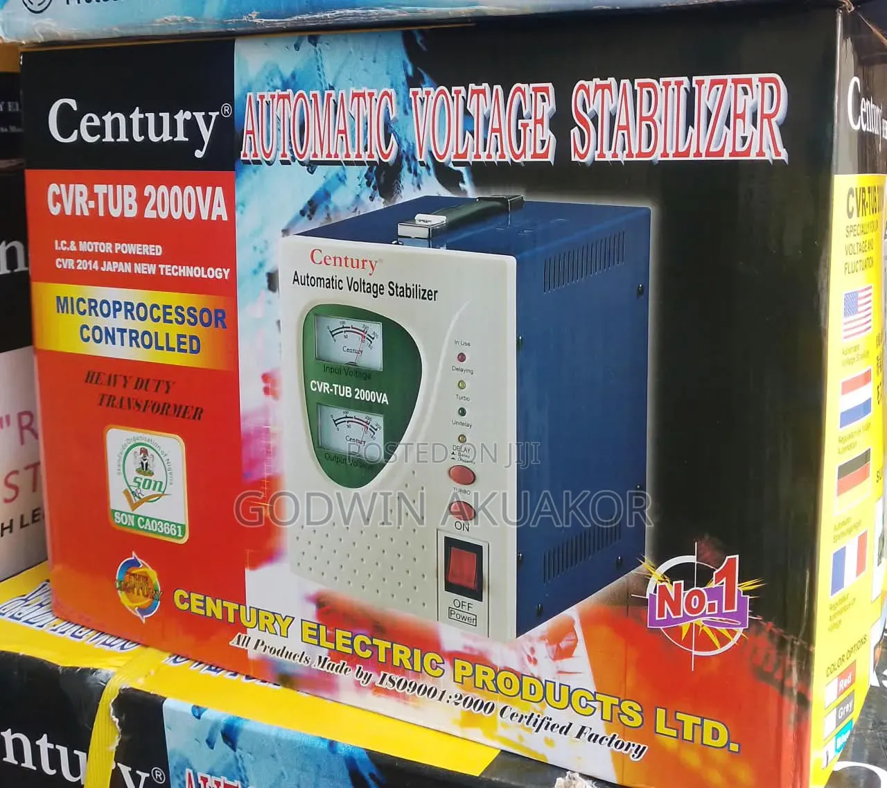 Automatic Voltage Century Stabilizer