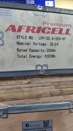 5kwh 24v Africell Lithium Battery