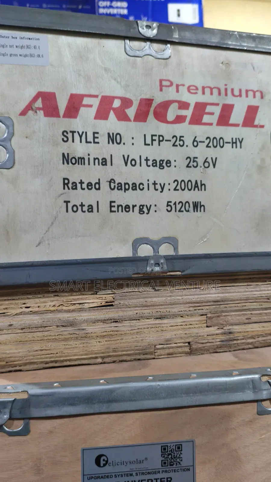 5kwh 24v Africell Lithium Battery