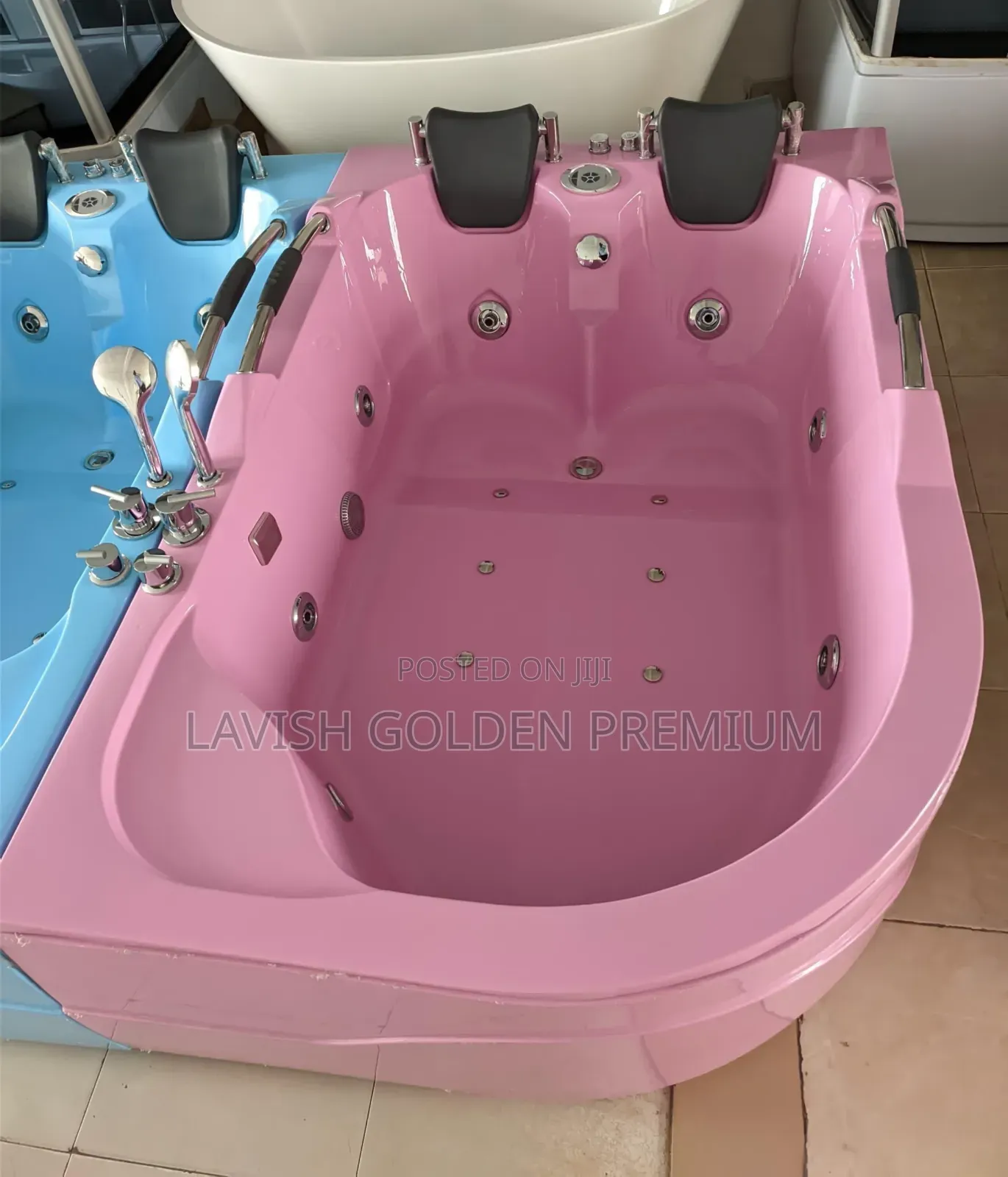 Acrylic Pink Jacuzzi