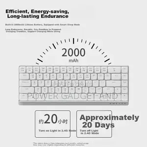 EWEADN MK68 Low-Profile Mechanical Keyboard