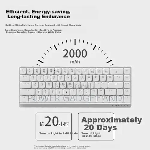 EWEADN MK68 Low-Profile Mechanical Keyboard