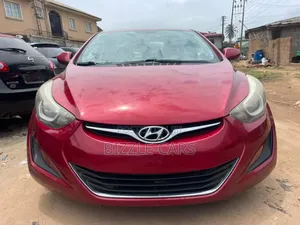 Hyundai Elantra 2014 Red