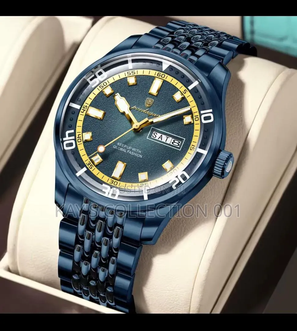 Poedagar Wrist Watch Flat Face