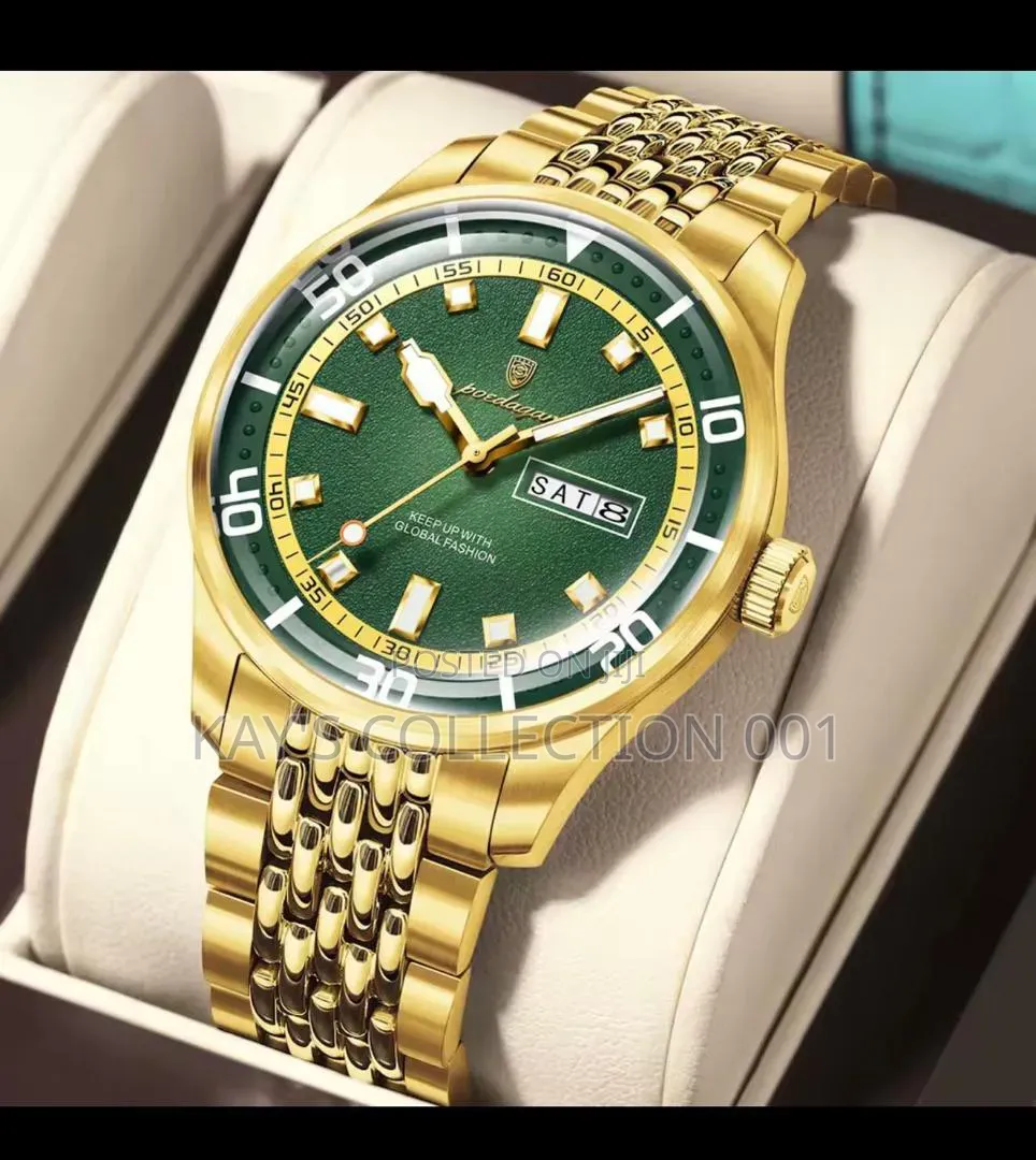 Poedagar Wrist Watch Flat Face