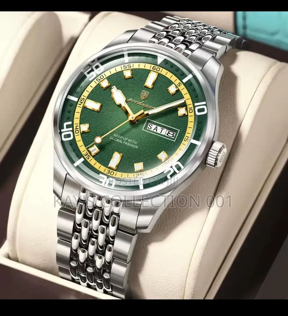 Poedagar Wrist Watch Flat Face
