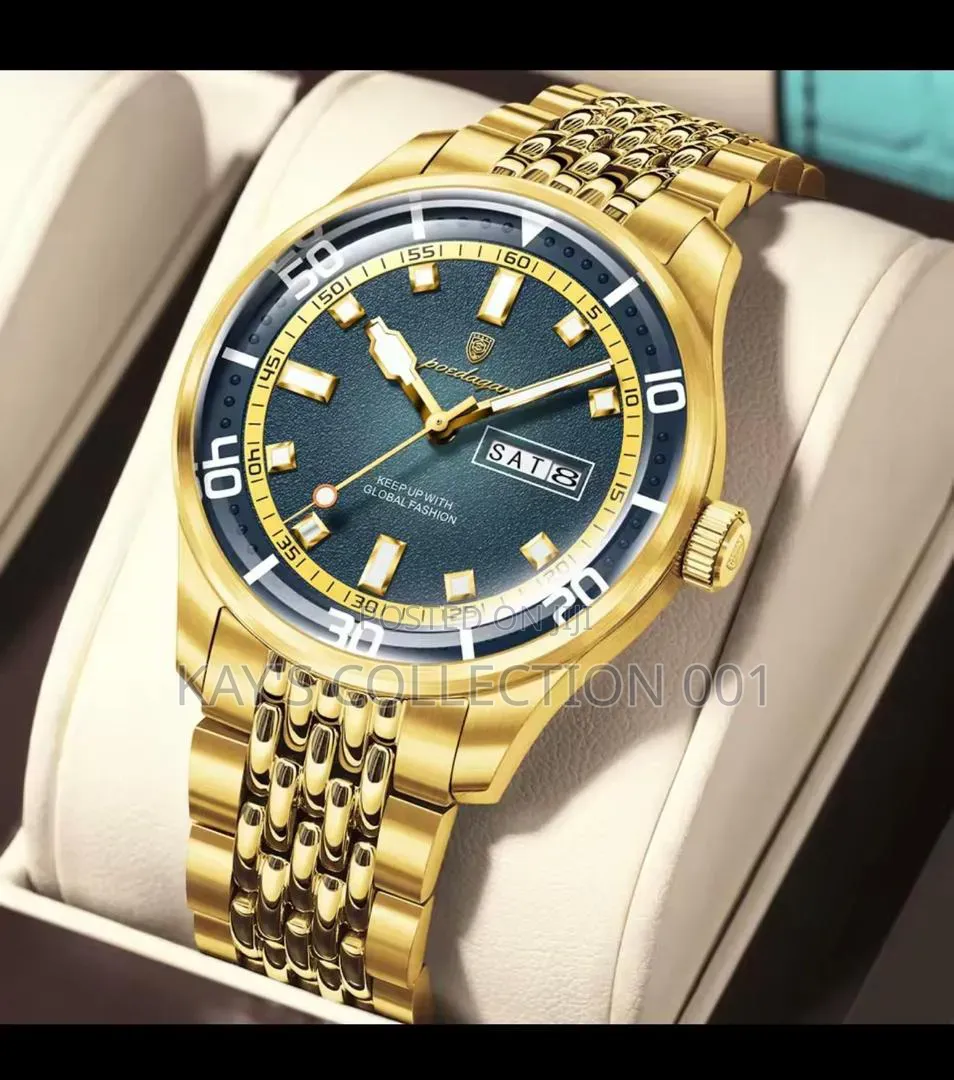 Poedagar Wrist Watch Flat Face