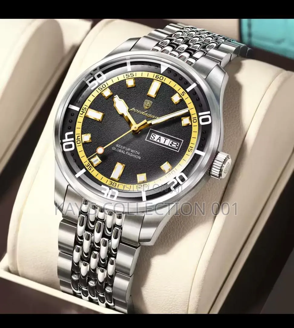 Poedagar Wrist Watch Flat Face