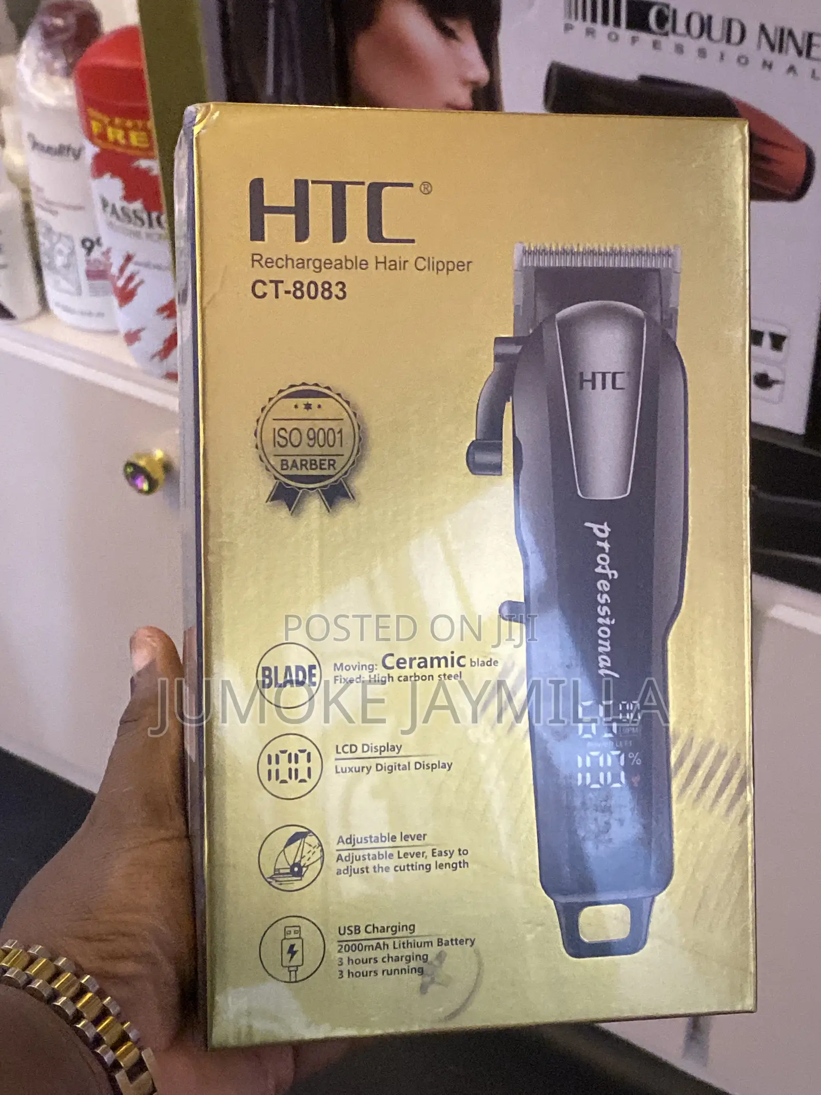 HTC Rechargeable Hair Clipper