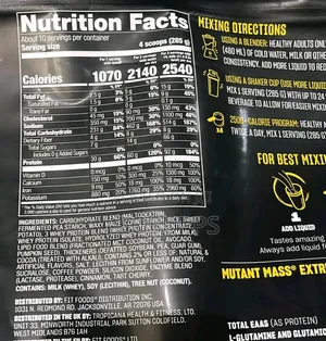 Mutant Mass Extreme2500 6LB