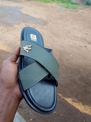 TaySole Stylish Leather Slippers for Men Women