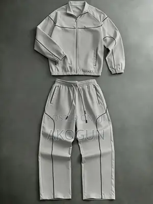 Unisex 2-Piece Tracksuit Set – Stylish Jacket Joggers Dee