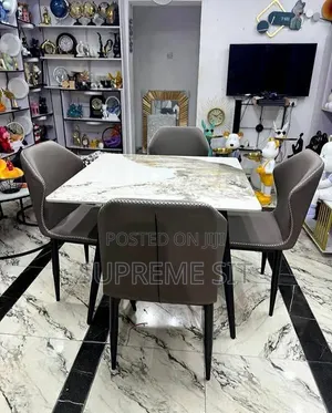 Classic Marble Dinning Set