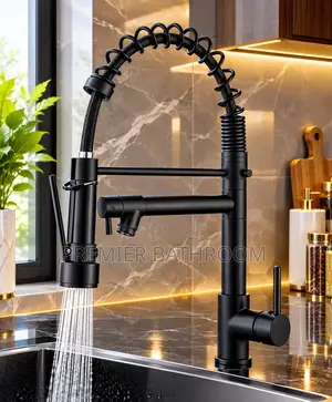 Sink Black Tap/Chain Mixer