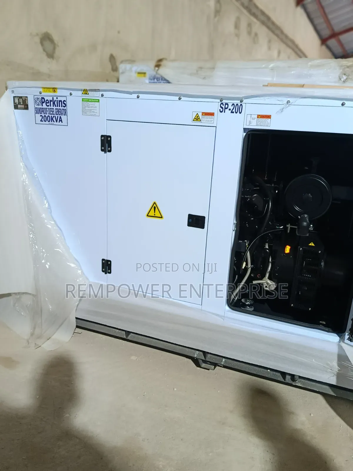 Original Perkins 200kva