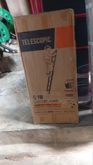 5.1 Mitres Telescopic Stainless Ladder