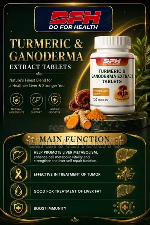 Turmeric Ganoderma Extract Tablets
