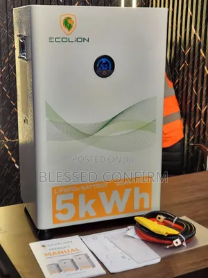 24V 5KWh Ecolion Lithium Battery for Inverter