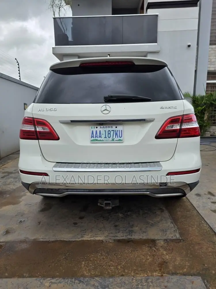 Mercedes-Benz M Class ML 350 4Matic 2012 White