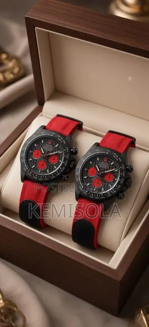 Rolex Unisex Chronograph Sub-Dials Wristwatch