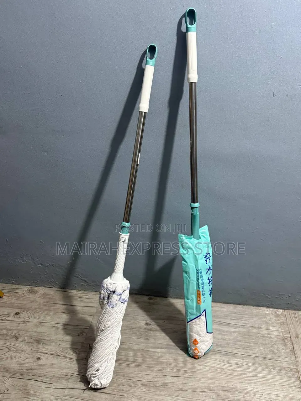 Quality Long-Handle Soft-Bristle Indoor Outdoor Cleaning Broom
