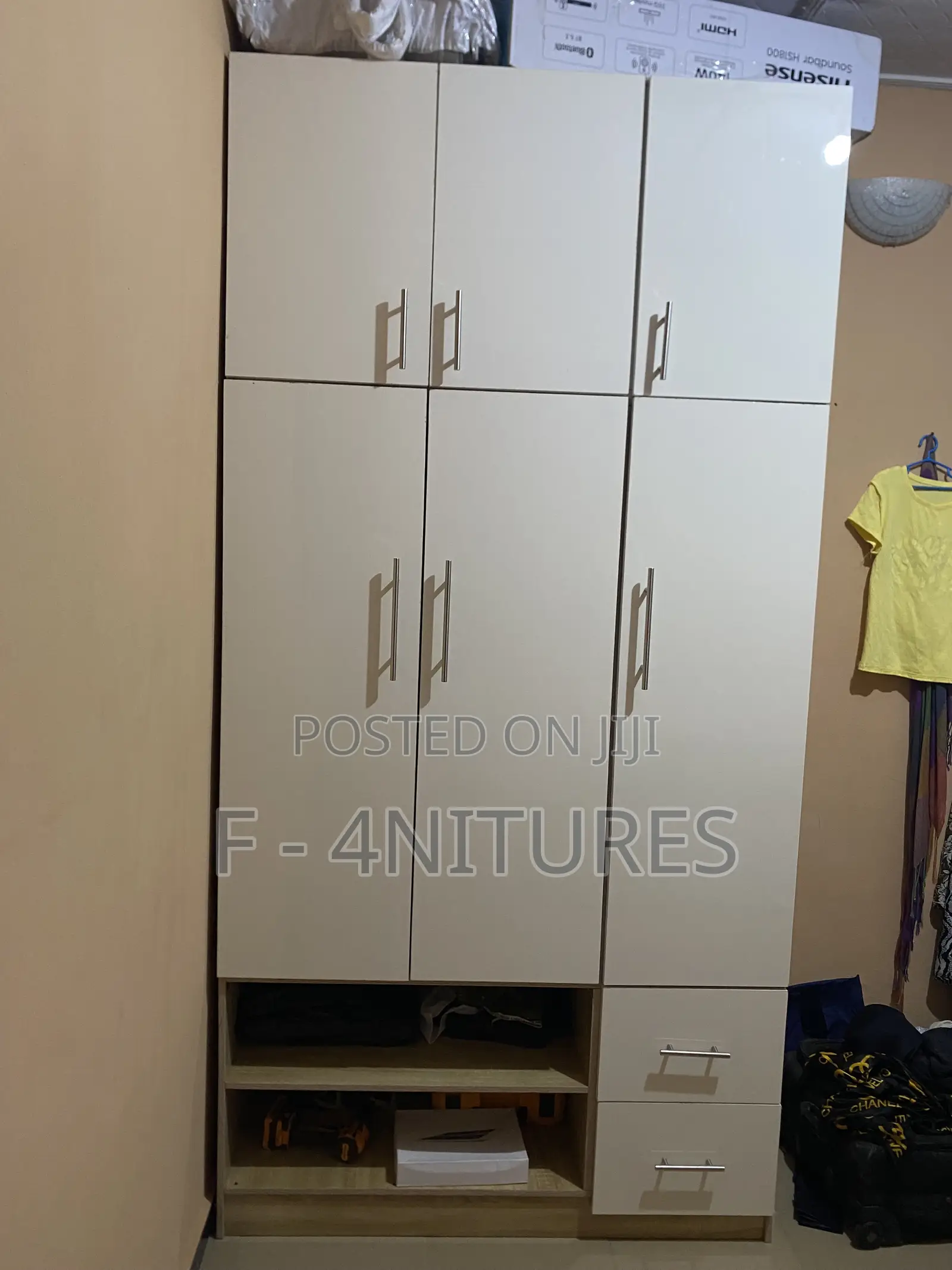 Wardrobe 4 by 8ft HDF Acrylic