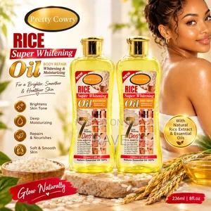 Pretty Cowry Rice Super Whitening Body Repair Oil