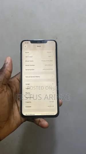 Apple iPhone 11 Pro Max 64 GB Silver