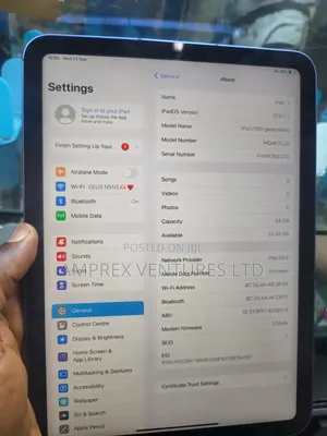 Apple iPad (2022) 64 GB Blue