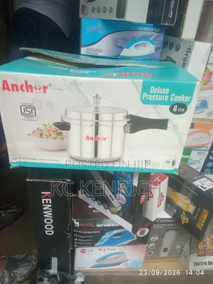 Anchor Pressure Cooker 8 Litre, for Coking Og Hardnuts, Beans Etc
