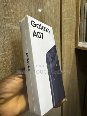 New Samsung Galaxy A07 5G 128 GB Black