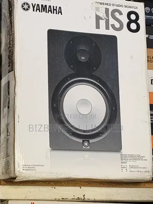 Yamaha HS8 Powered Studio Monitor, Which Is an 8-Inch Bi-Amplified.