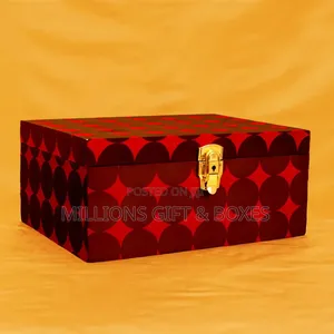Red Wooden Gift Boxes for (Executive Corporation Boxes).
